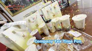 이제 다시 회사에서 즐거운 오후 티타임을 가질 시간입니다. 감사합니다, Weixing Company.